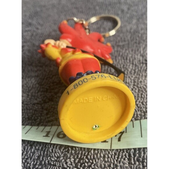 Lady Luck Casino Jester Golf Golfer 3"  Key Chain - Picture 4 of 4